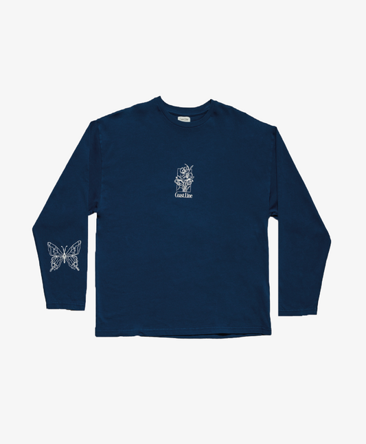 Daffodils Navy Long Sleeve